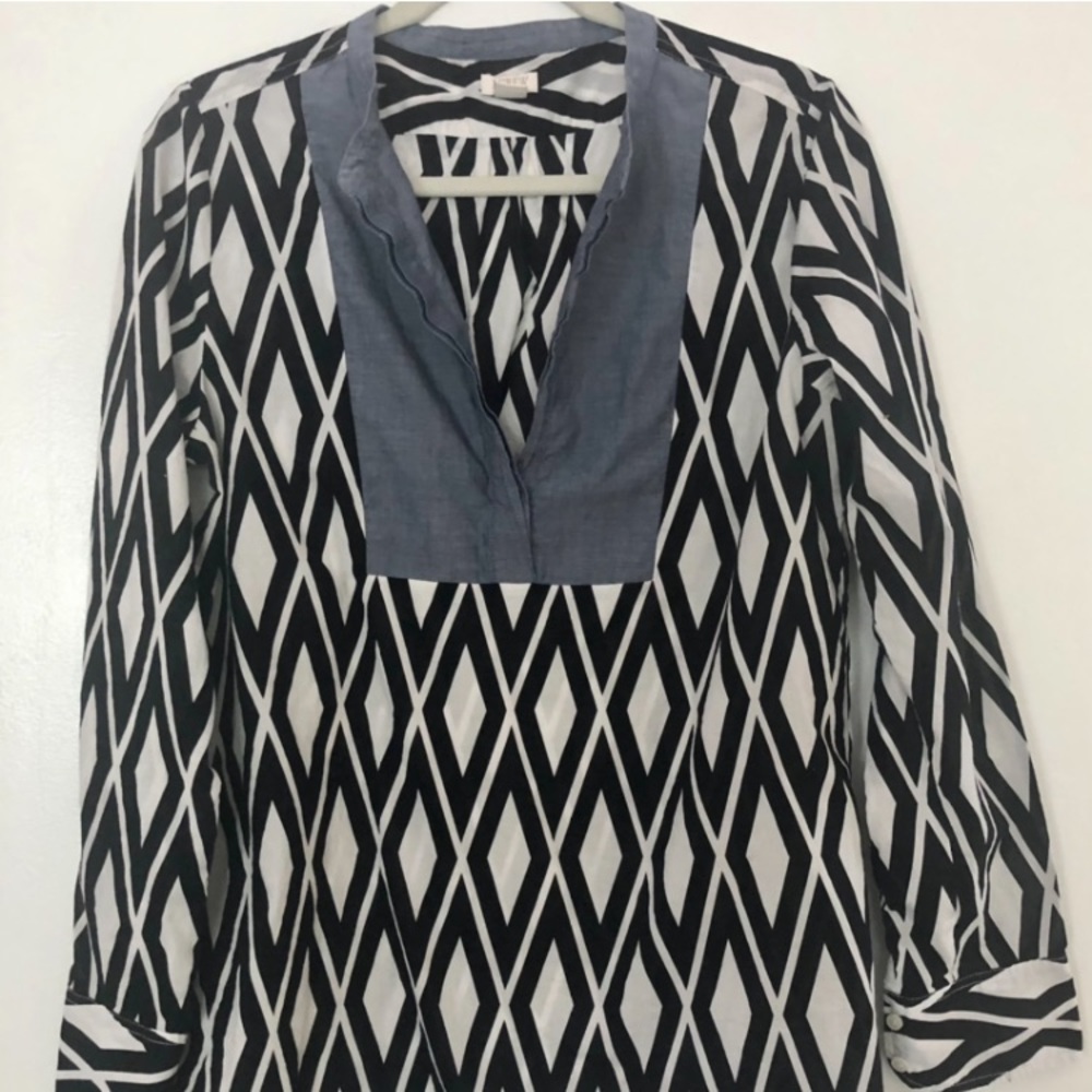 SOLD:  J. Crew Tunic Popover